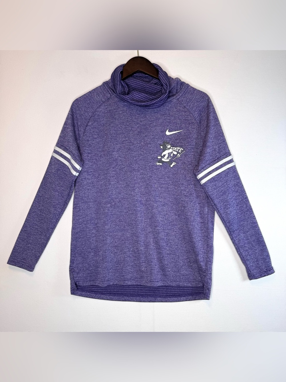 Nike Kansas State Wildcats women’s cowl neck sweatshirt size Med